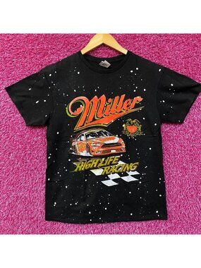 Junkfood Miller HighLife Racing Graphic Design T-Shirt Small